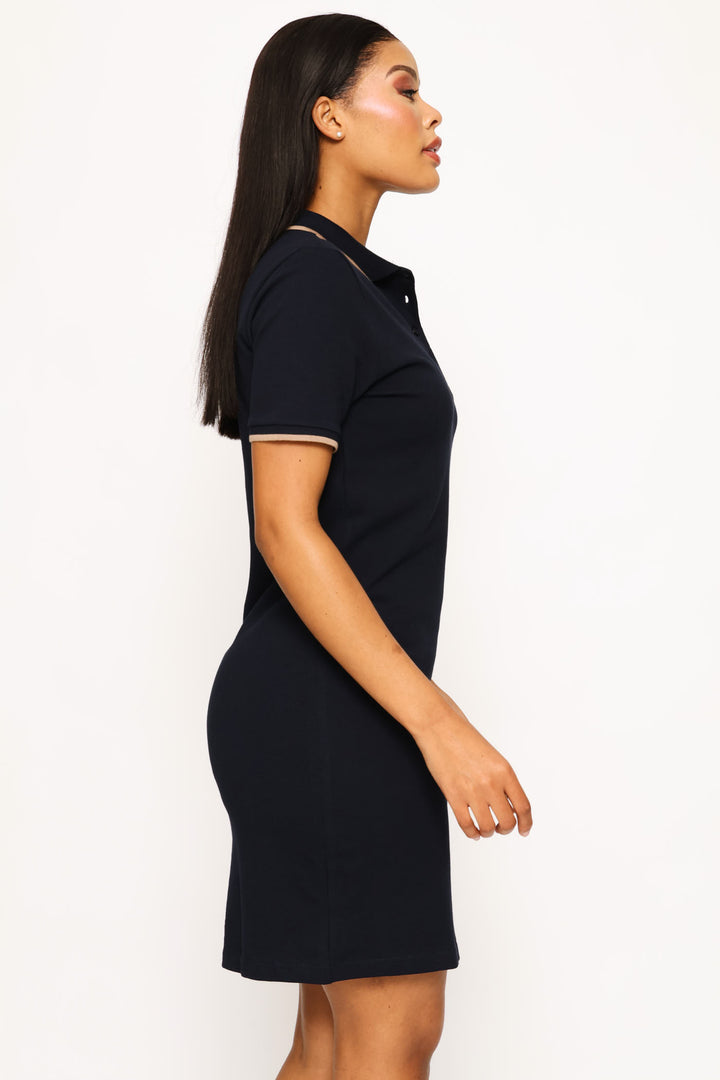 Leah Golfer Dress - Navy