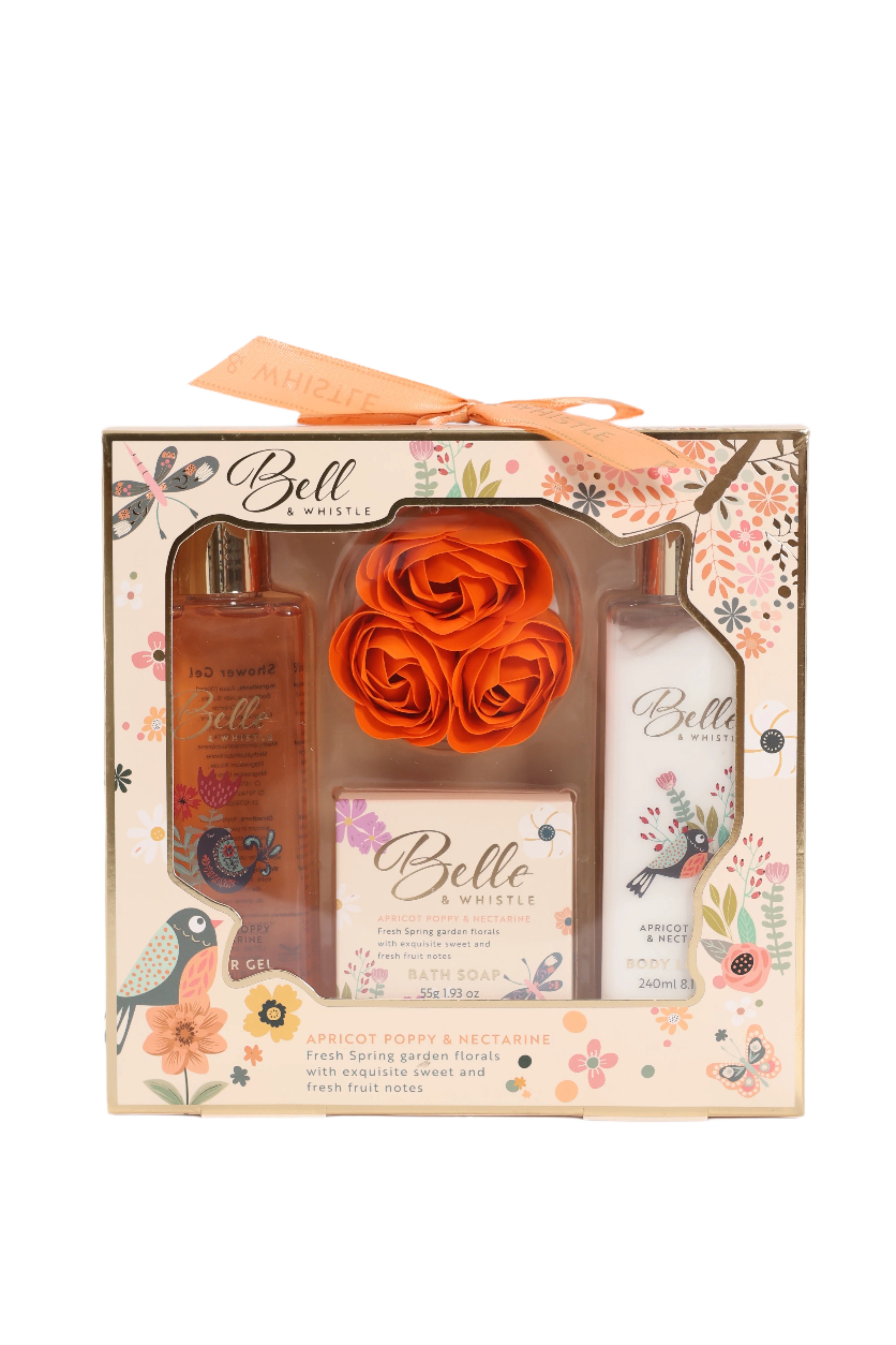 Belle & Whistle Apricot Poppy & Nectarine Box – Edgars