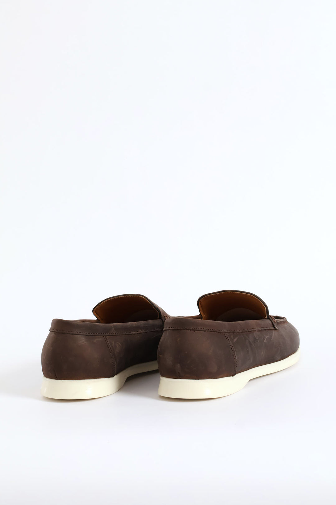 Leather Smart Casual Loafer - Chocolate
