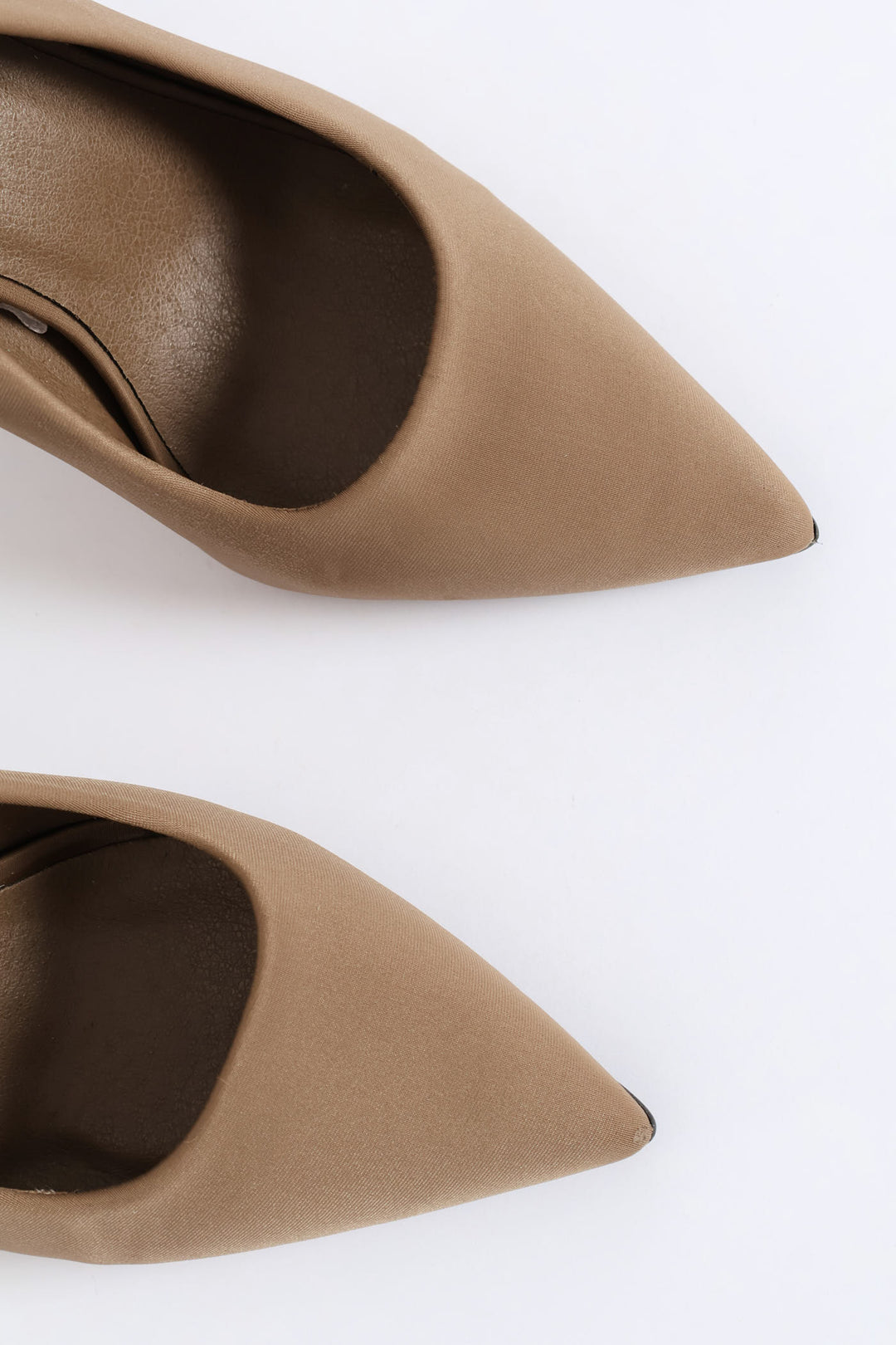 Stiletto Court Heel - Stone