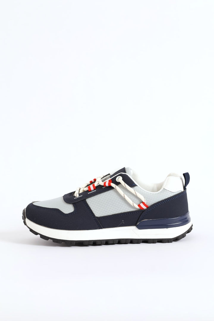 Boys Active Sneaker - Navy