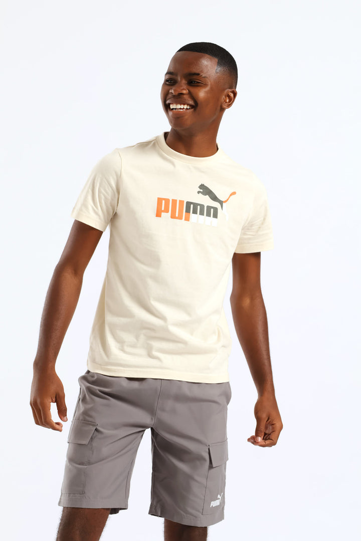 Boys Woven Cargo Short - Grey