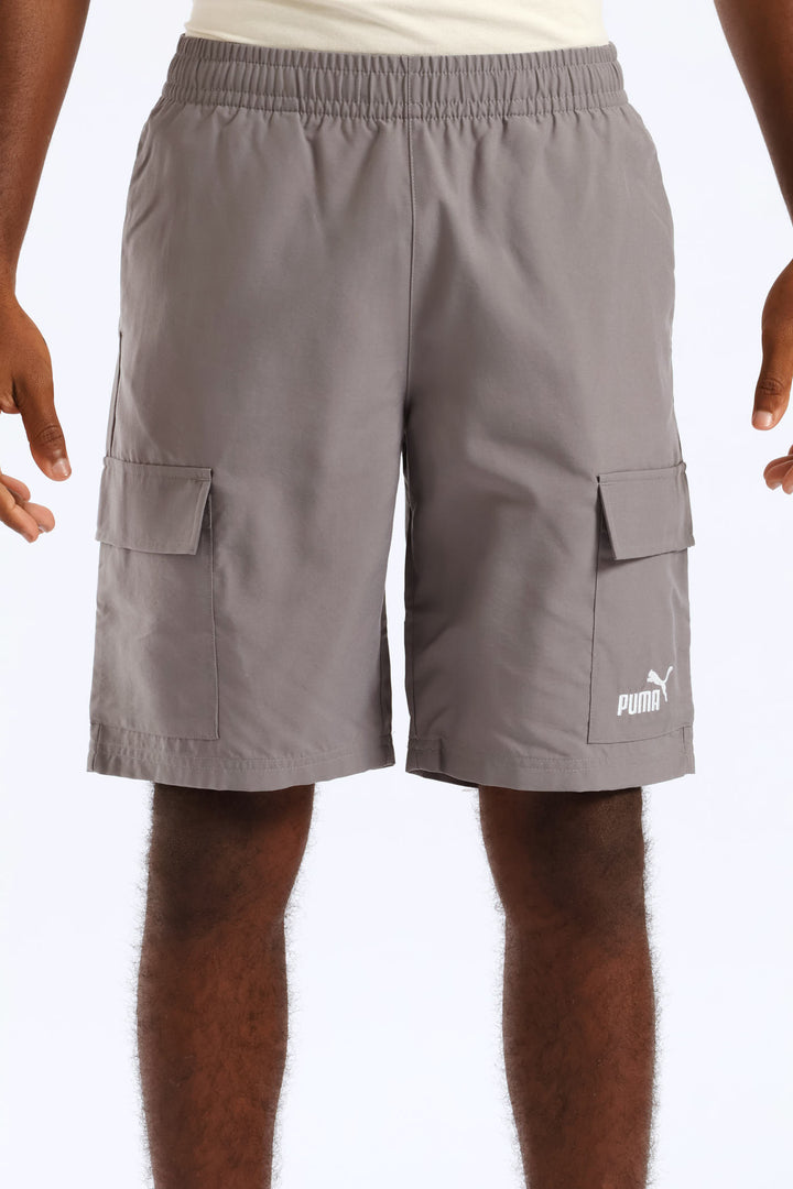 Boys Woven Cargo Short - Grey