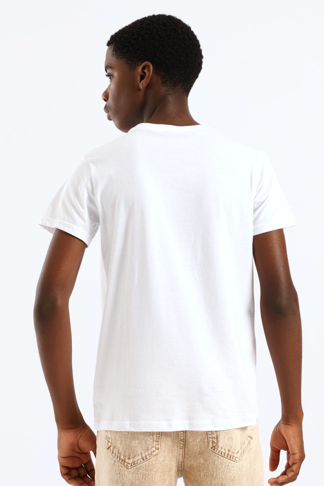 Boys Youtube T-Shirt - White