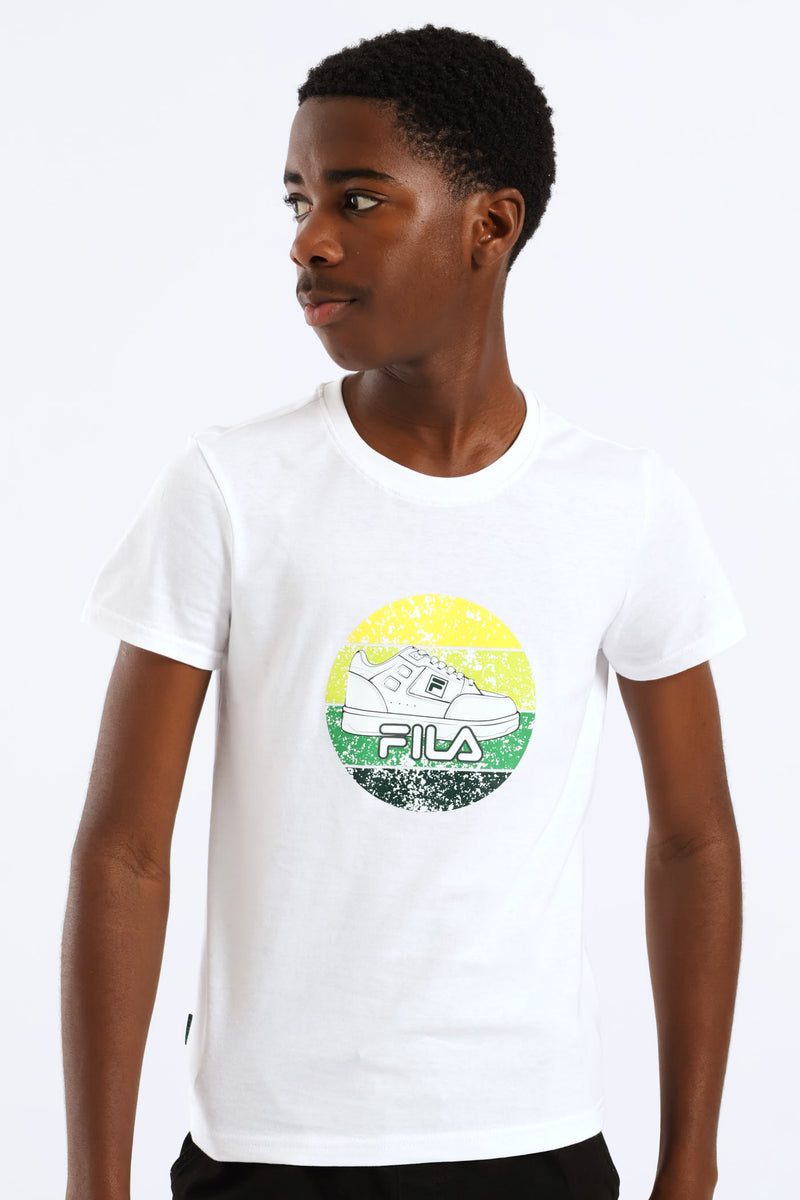 Boys Ricardo T-Shirt - White