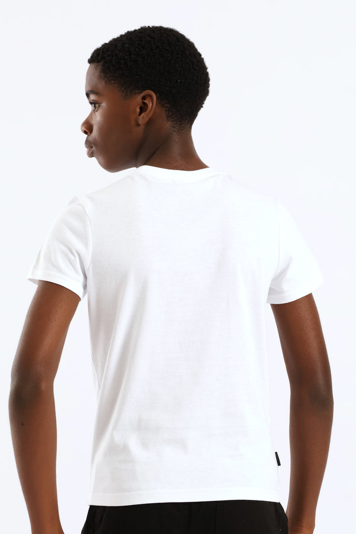 Boys Ricardo T-Shirt - White