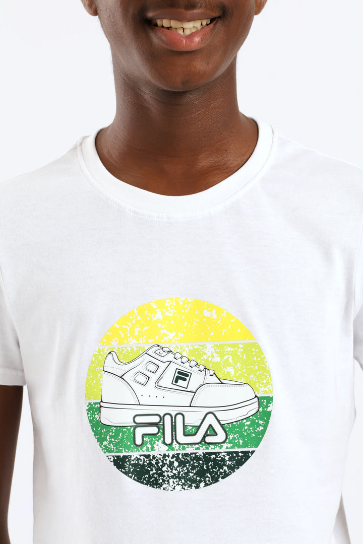 Boys Ricardo T-Shirt - White