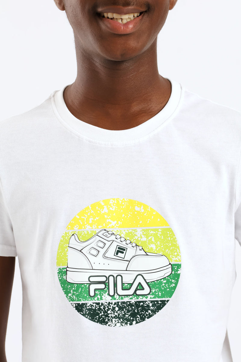 Boys Ricardo T-Shirt - White