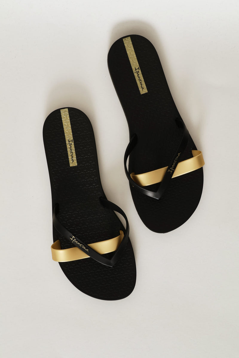 Kirei Thong Sandal - Black