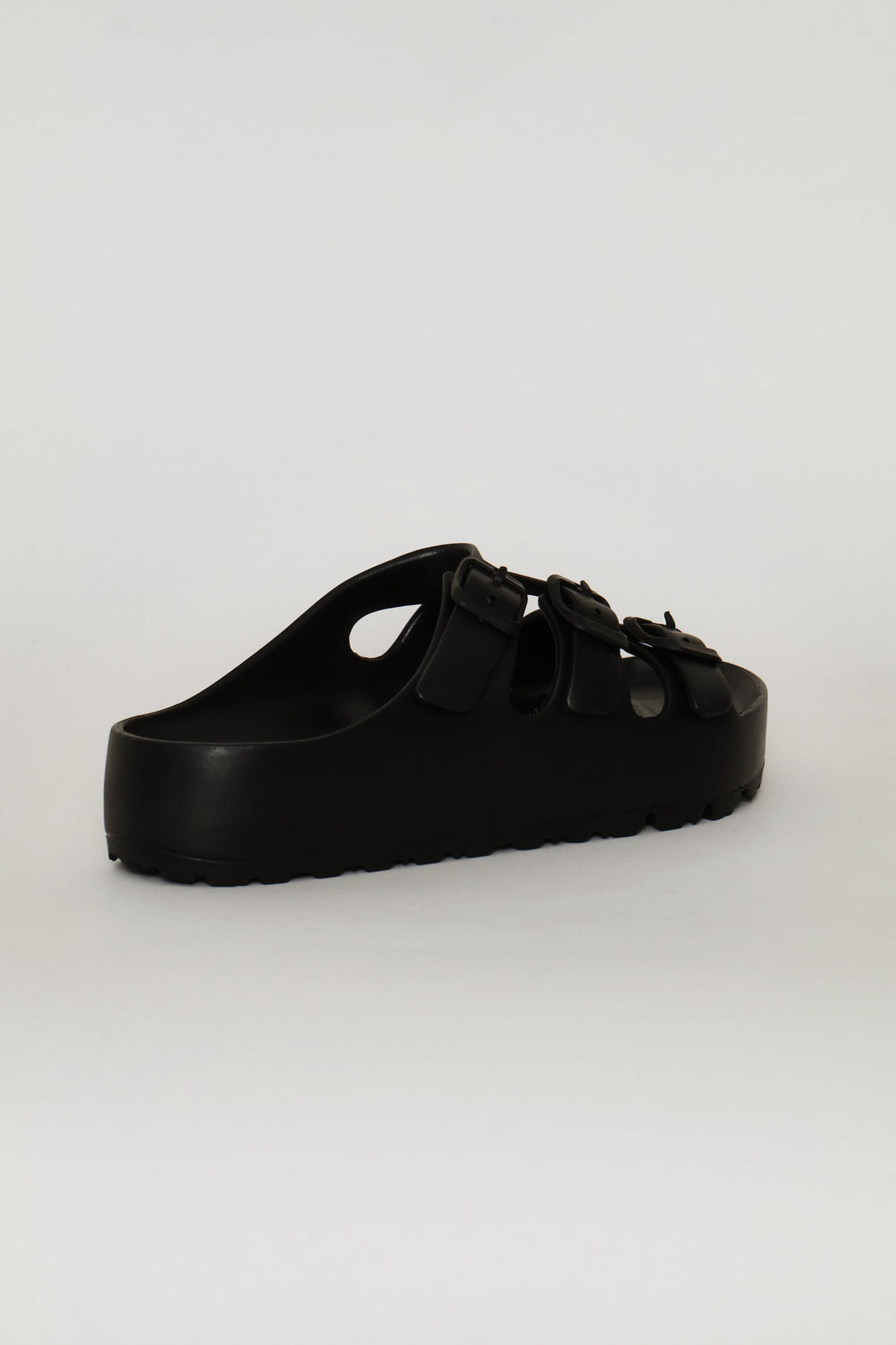 Tripple Strap Sandal - Black