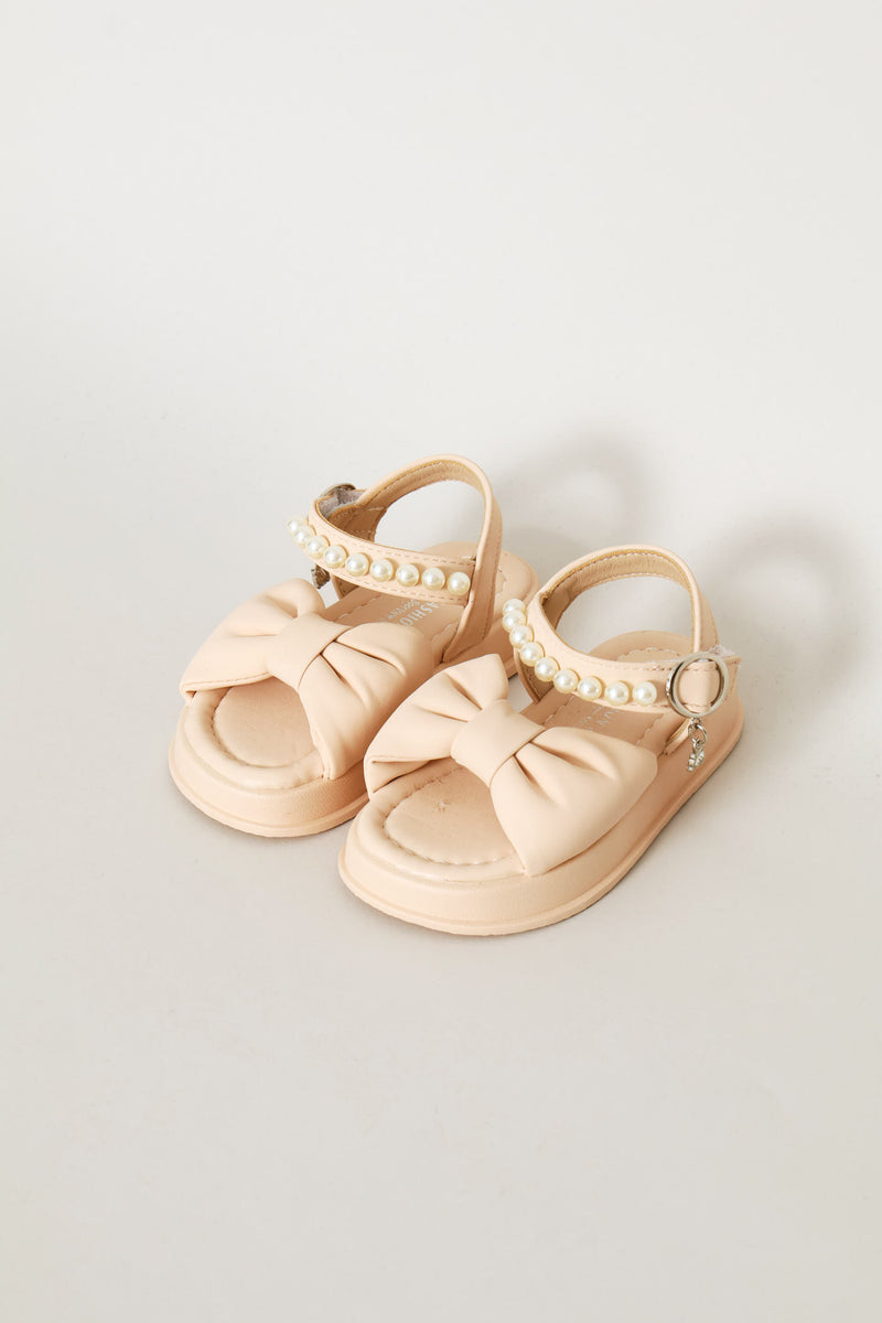 Pre-Girls Pearl Chunky Sandal - Stone