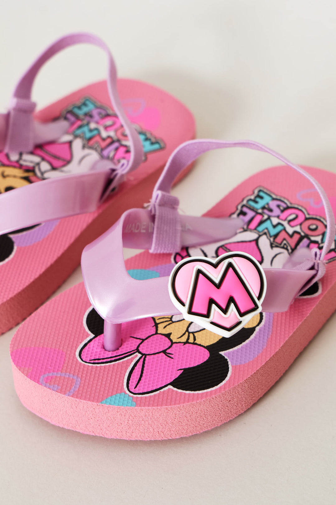 Pre-Girls Minnie Flip Flop - Lilac