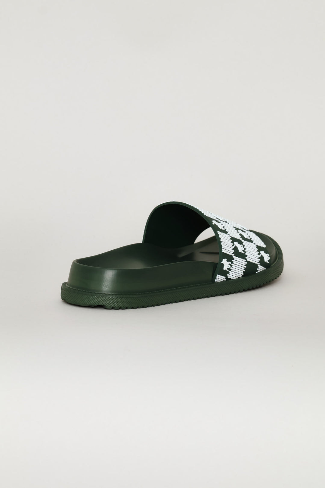 Monogram Pool Sandal - Green