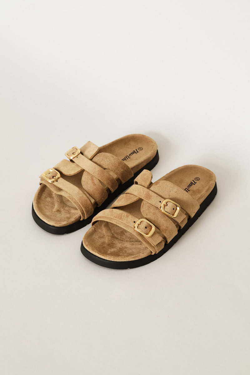 Girls Health Sandal - Taupe
