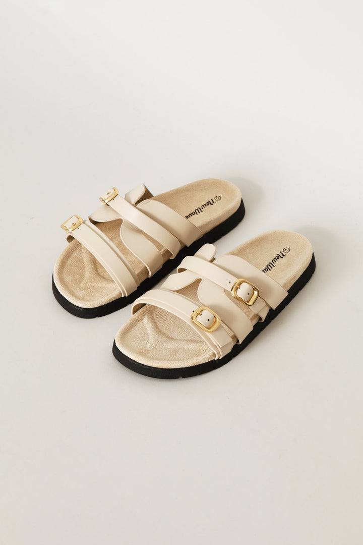 Girls Health Sandal - Ecru