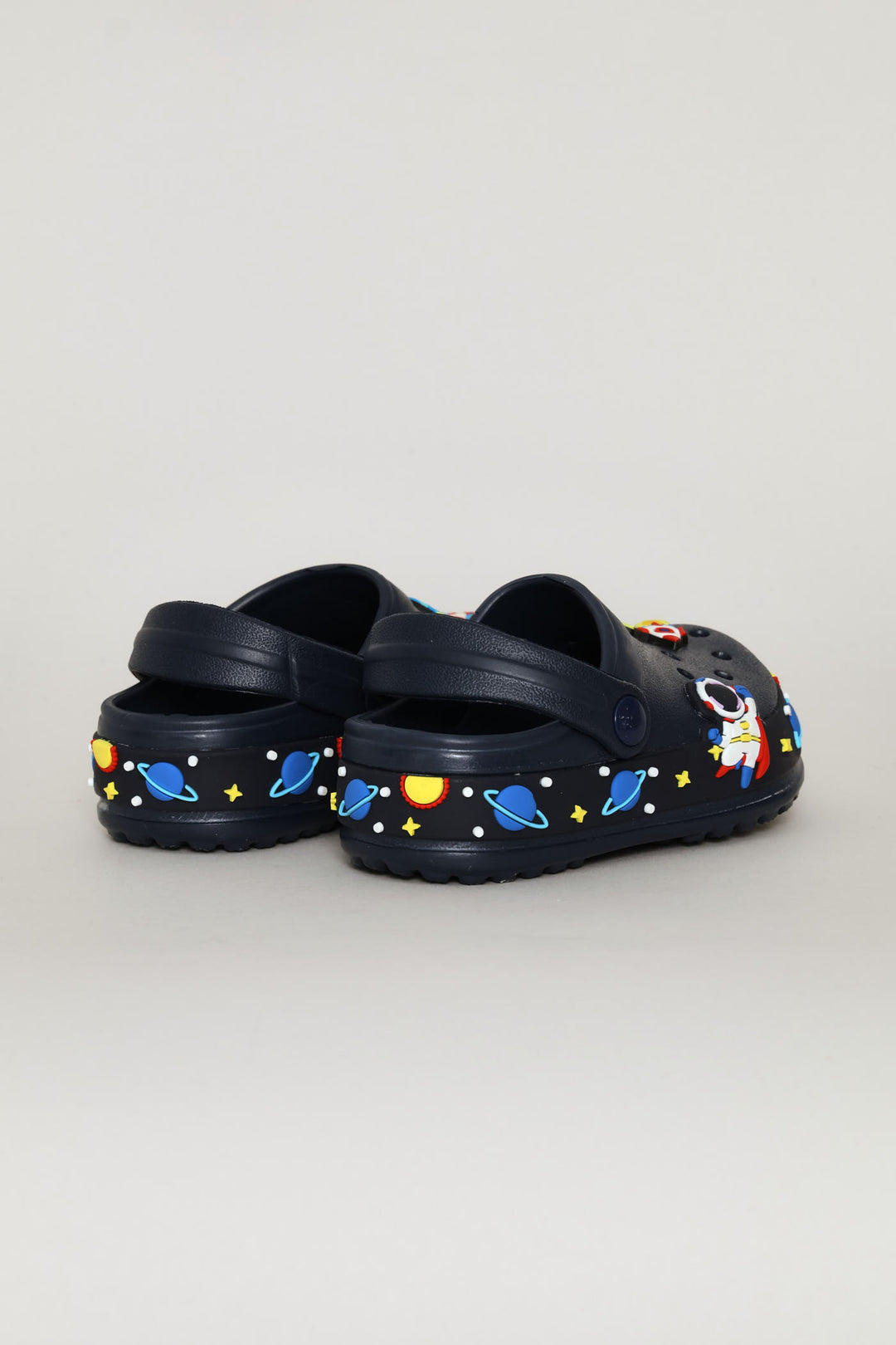 Pre-Boys Space Strip Clog - Cobalt