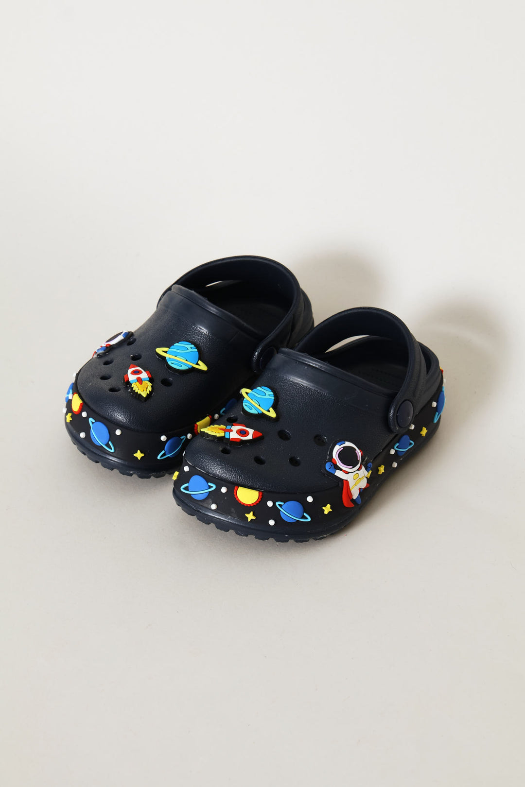 Pre-Boys Space Strip Clog - Cobalt