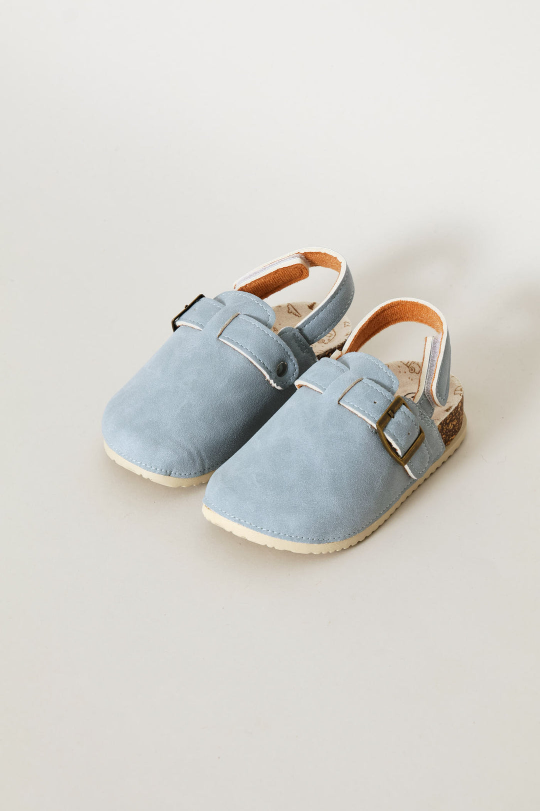 Baby Boys Closed Toe Pu Clog - Blue