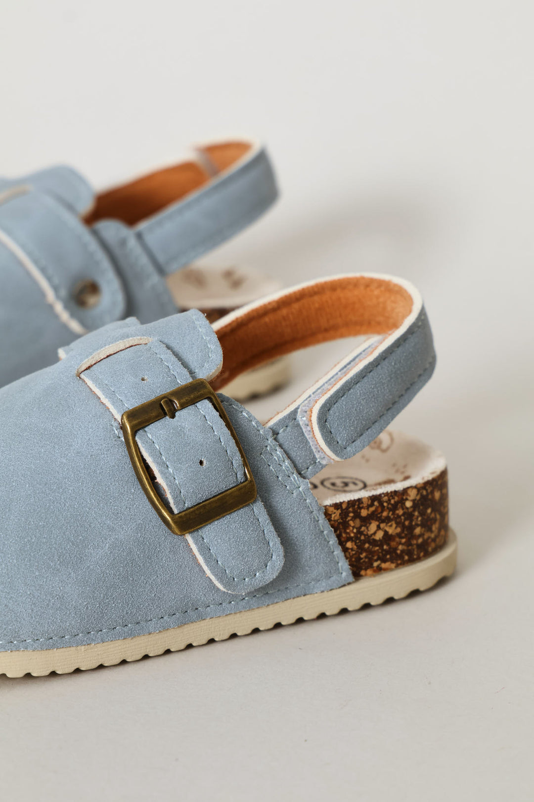 Baby Boys Closed Toe Pu Clog - Blue