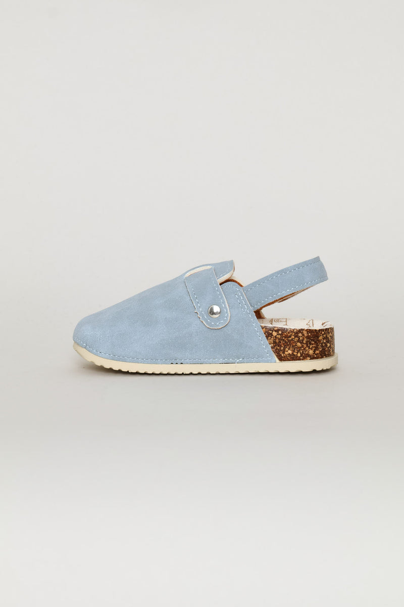 Baby Boys Closed Toe Pu Clog - Blue