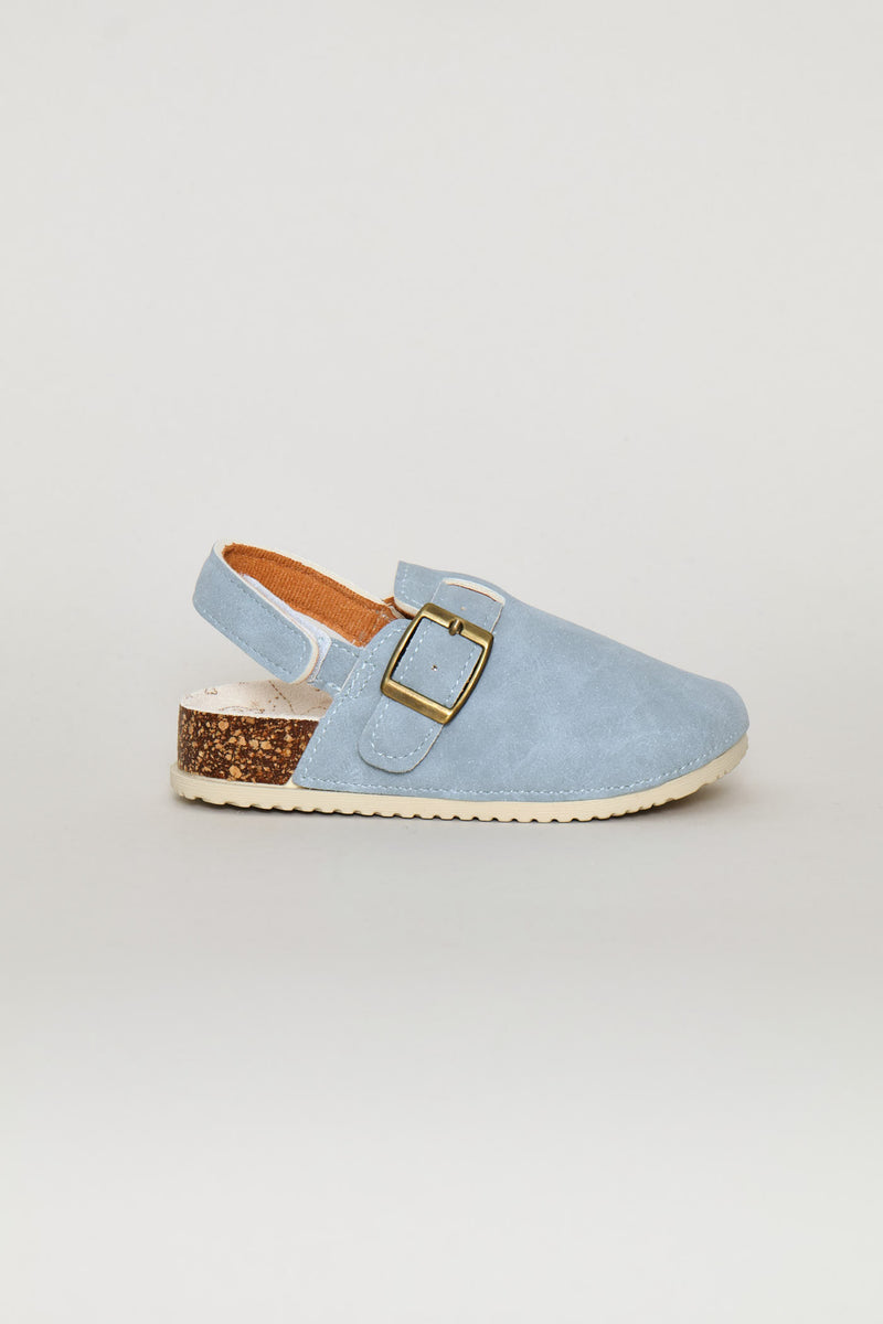 Baby Boys Closed Toe Pu Clog - Blue