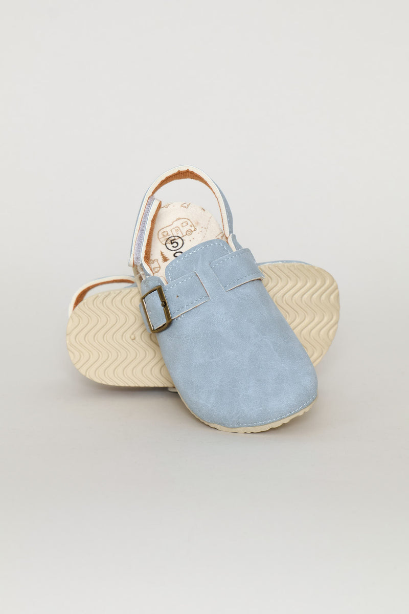 Baby Boys Closed Toe Pu Clog - Blue