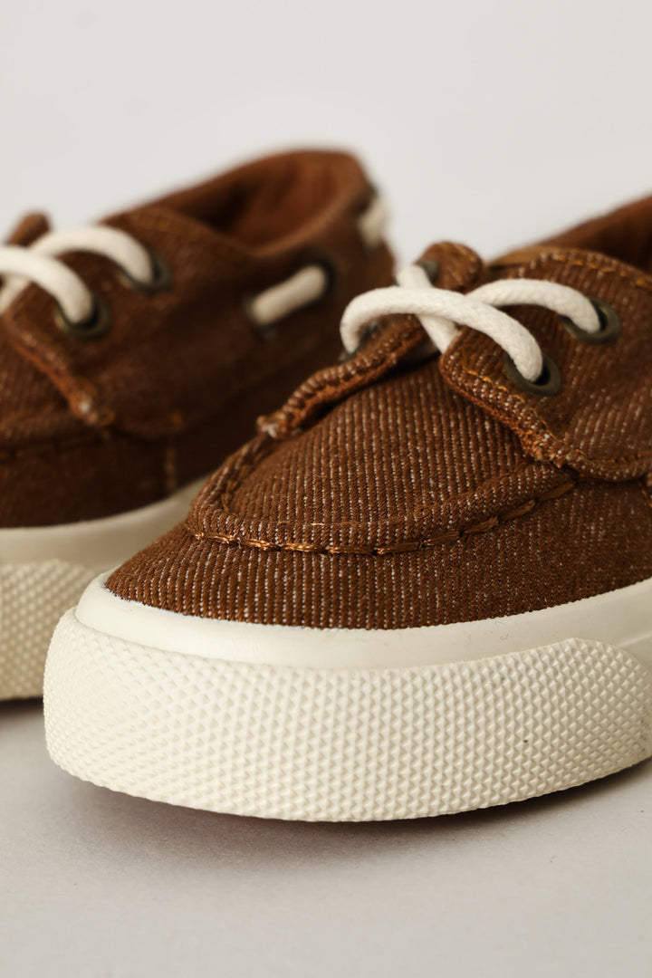 Pre-Boys Boat Shoe - Tan