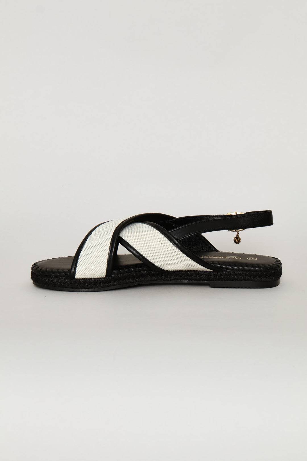 Criss Cross Sandal - Black