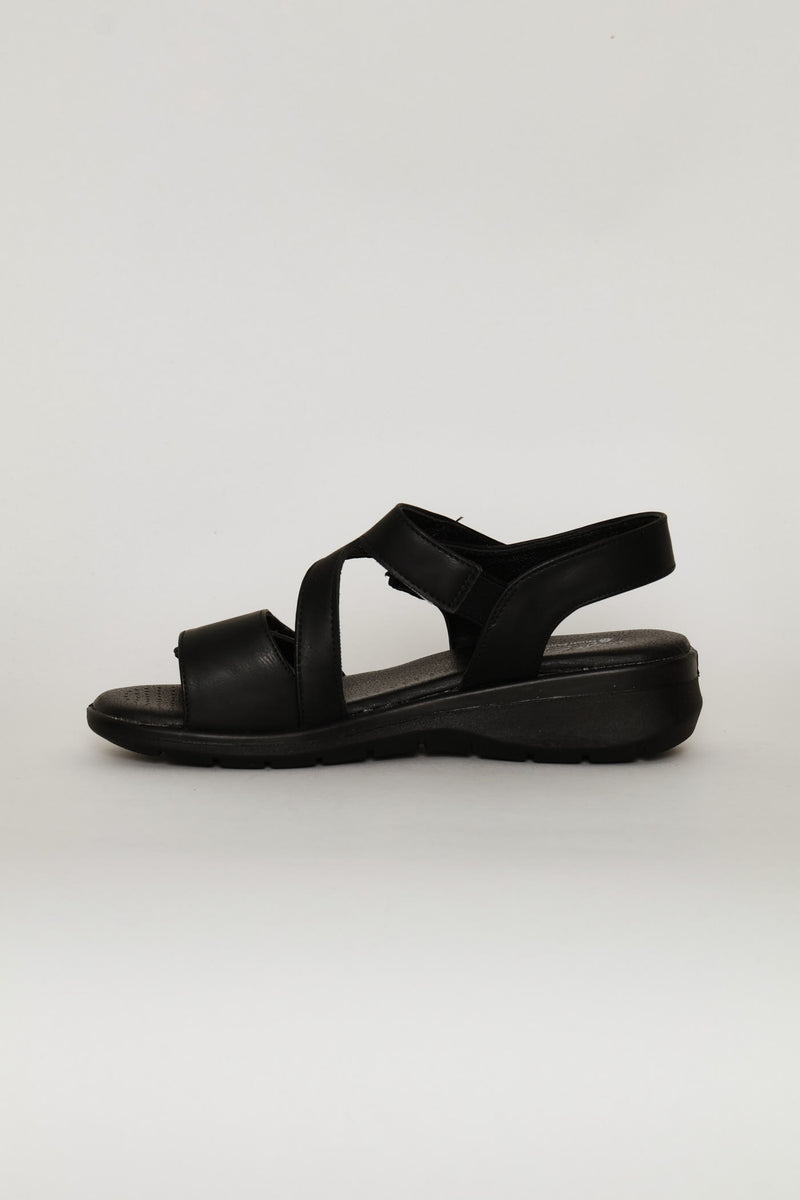 Soft Obamia Mono Sandal - Black