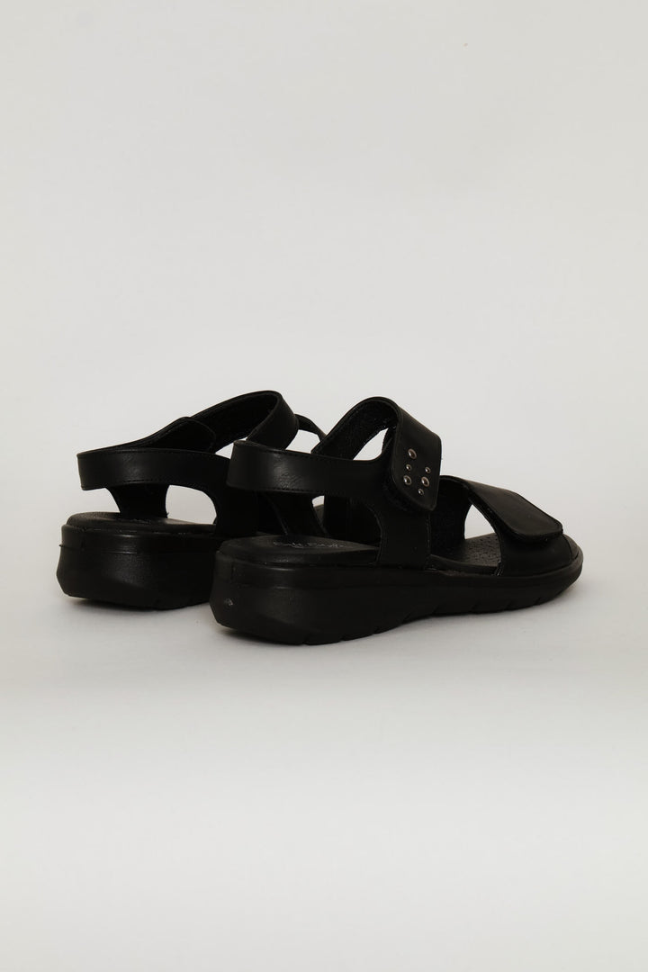 Soft Obamia Mono Sandal - Black