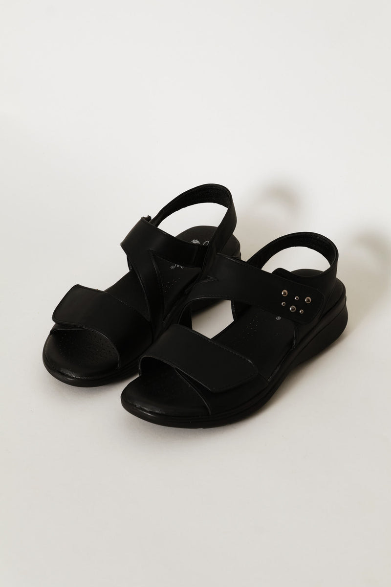 Soft Obamia Mono Sandal - Black