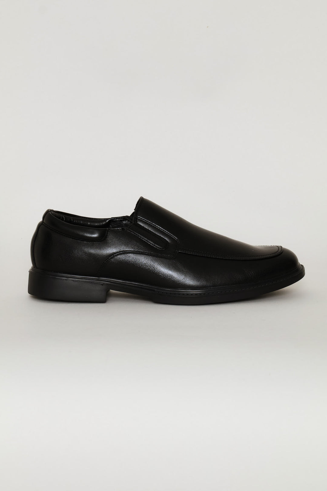 Comfit Square Toe Slip On Formal Shoe  - Black