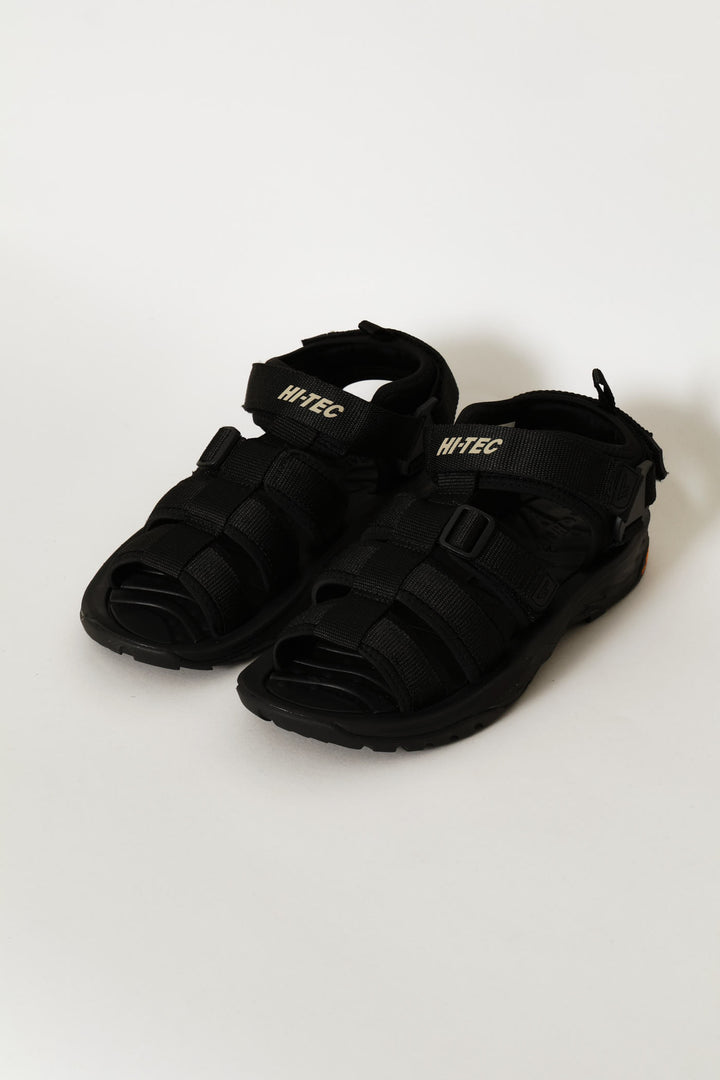 Ula Adventure Caged Sandal - Black