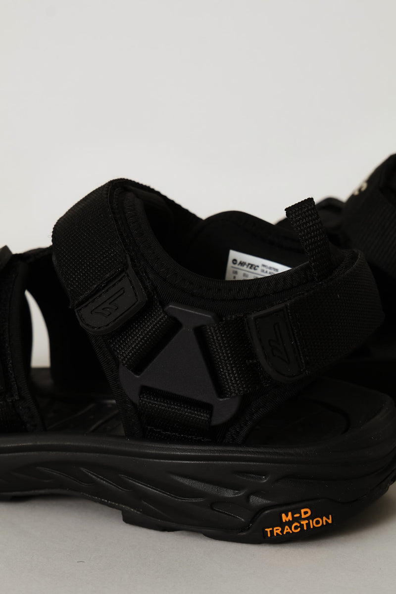 Ula Adventure Caged Sandal - Black