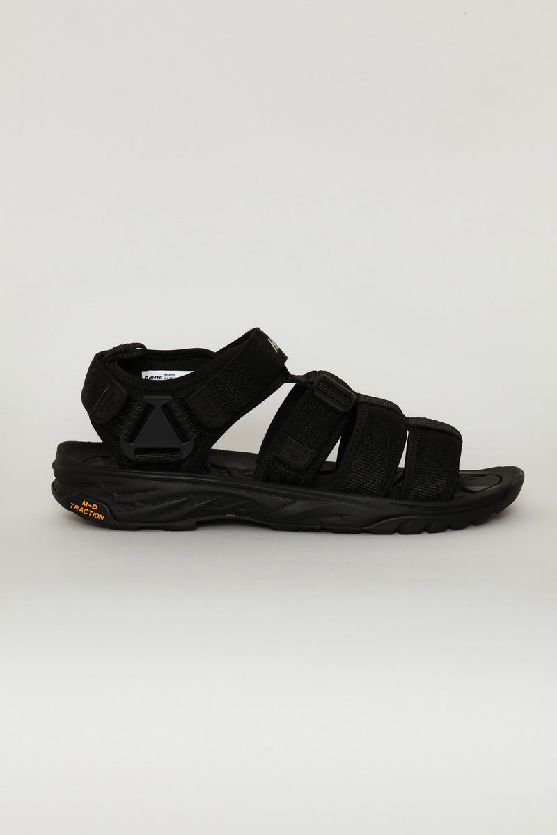 Ula Adventure Caged Sandal - Black