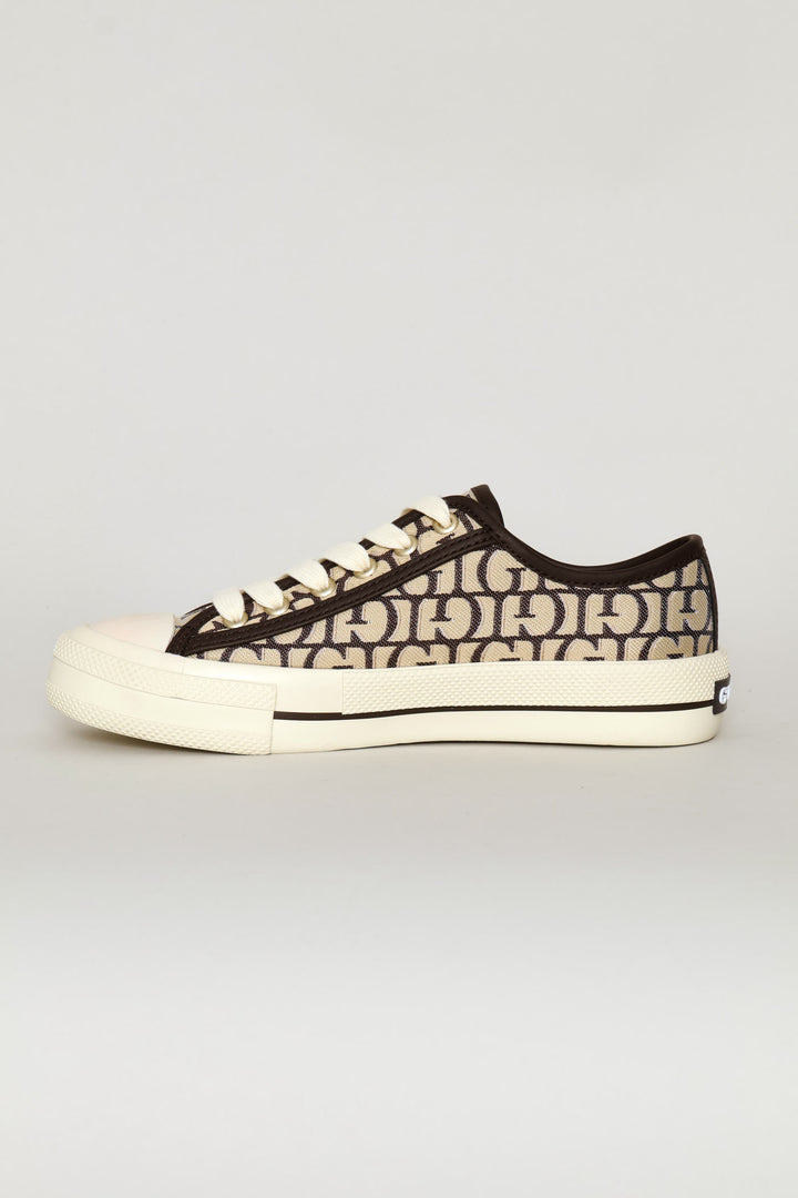 Canvas Sneaker - Dark Brown