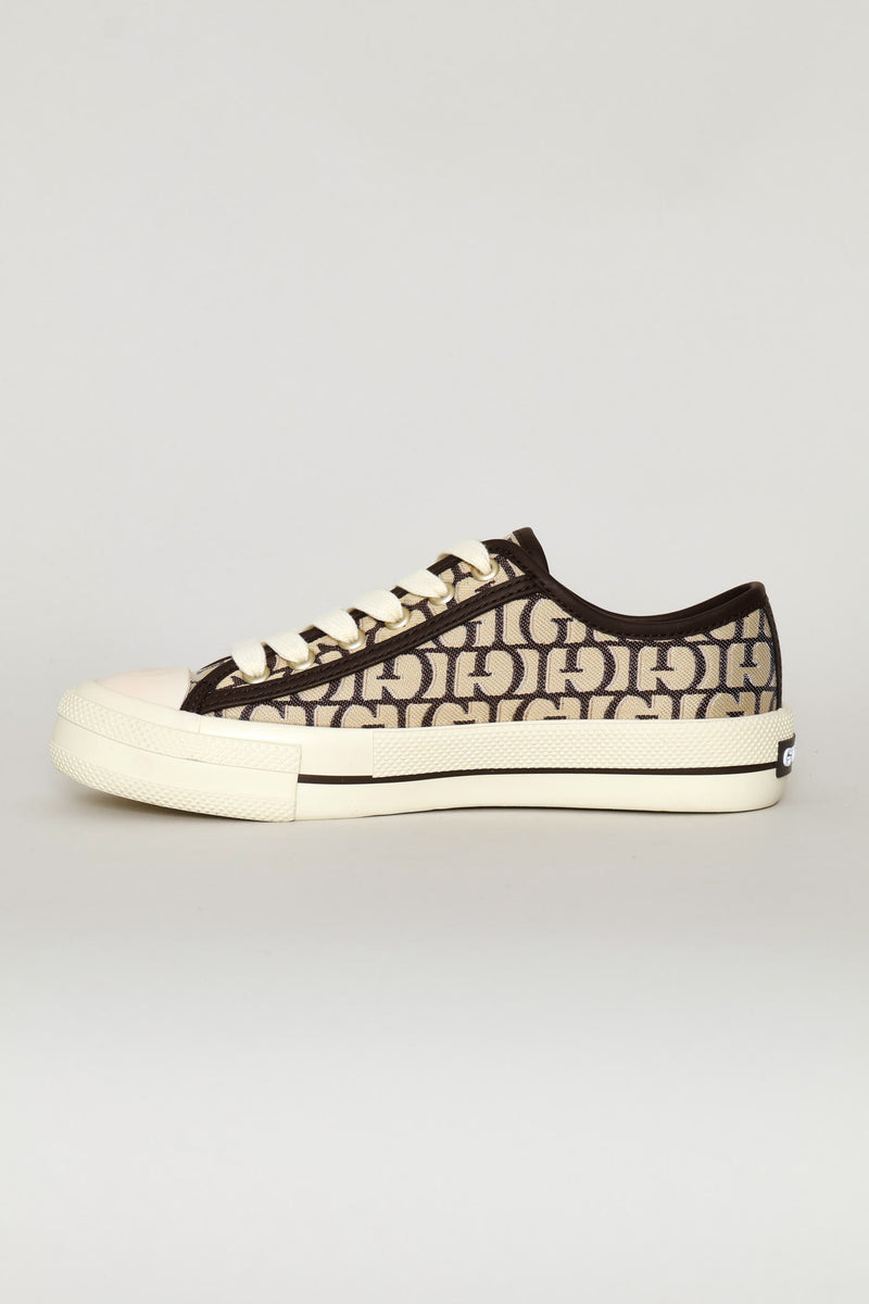 Canvas Sneaker - Dark Brown
