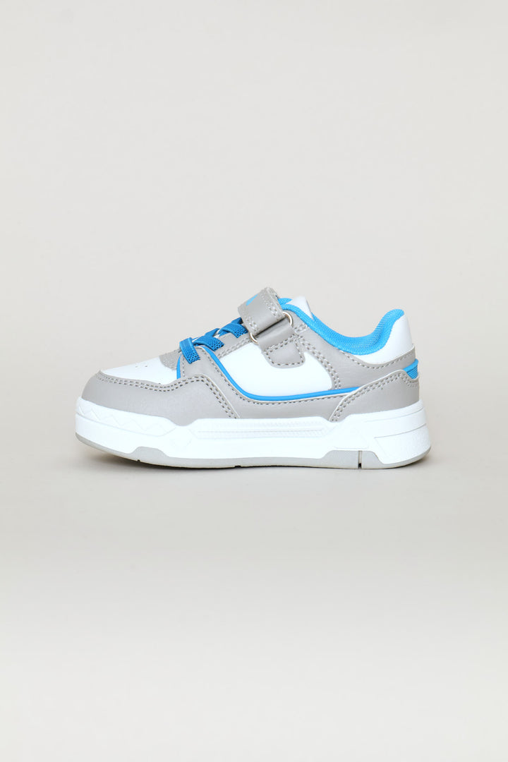 Pre-Boys Teramo Sneaker - White/Grey