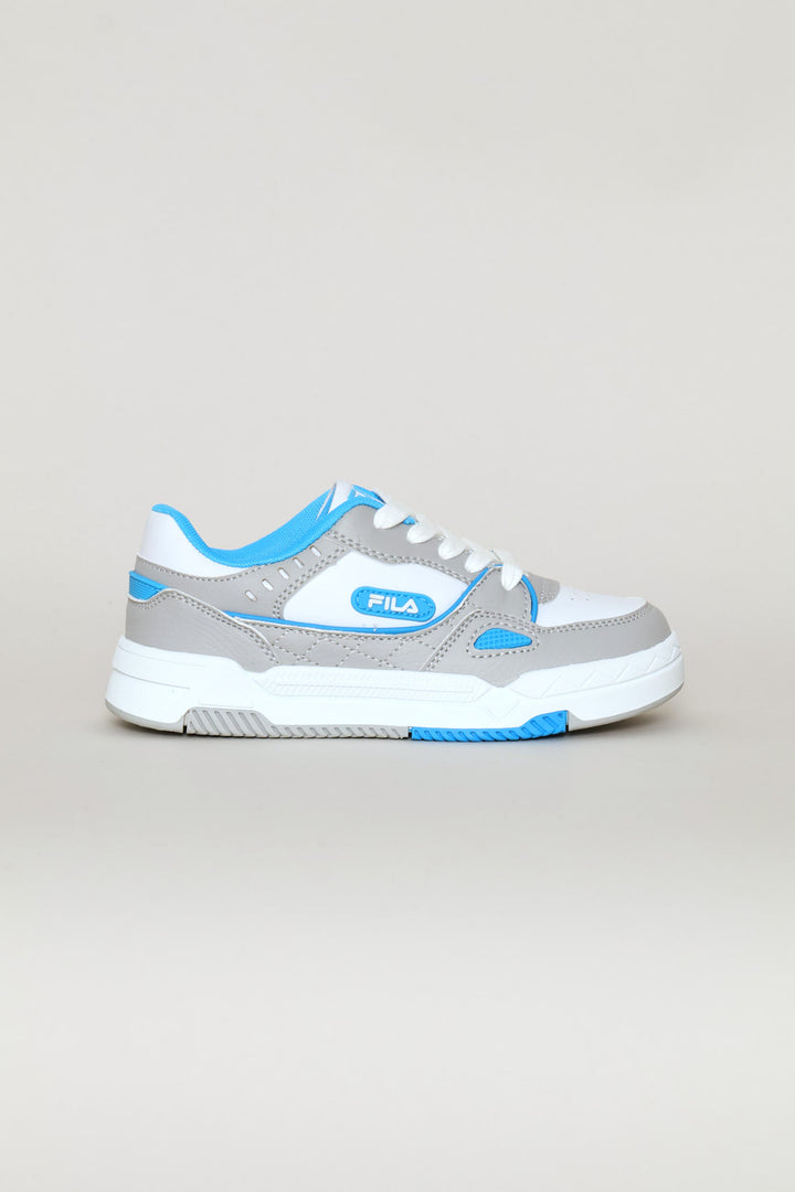 Boys Teramo Sneaker - White/Grey