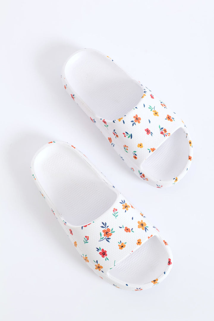 Printed EVA Slide - White