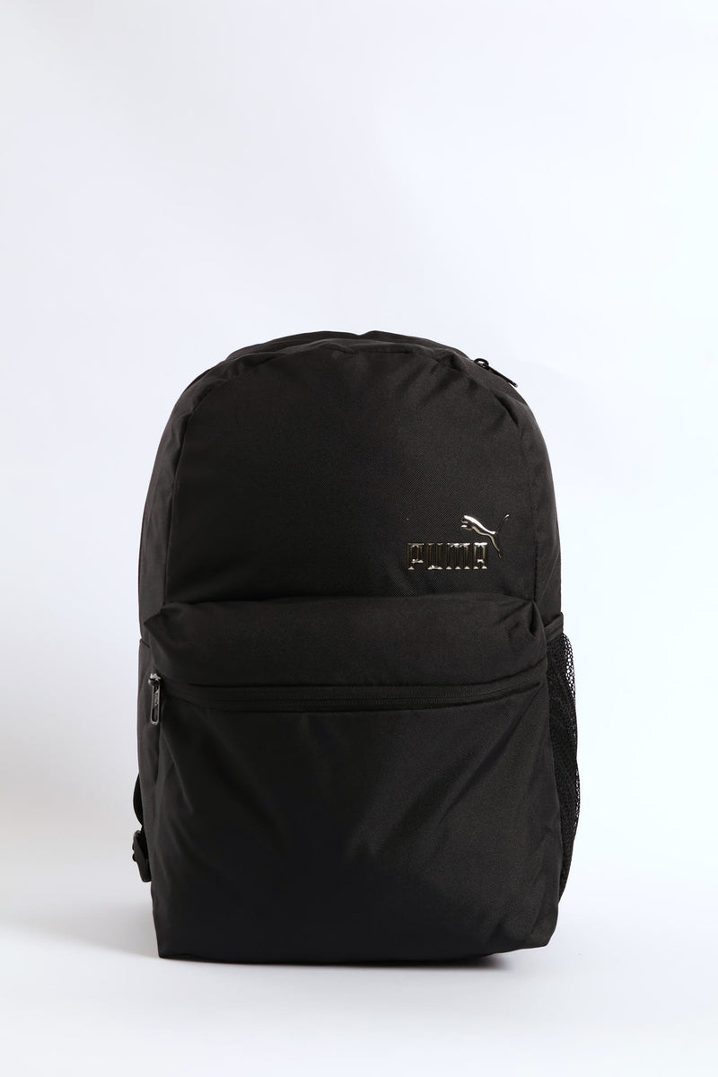 Metal 3D Logo And Cat Backpack - Black