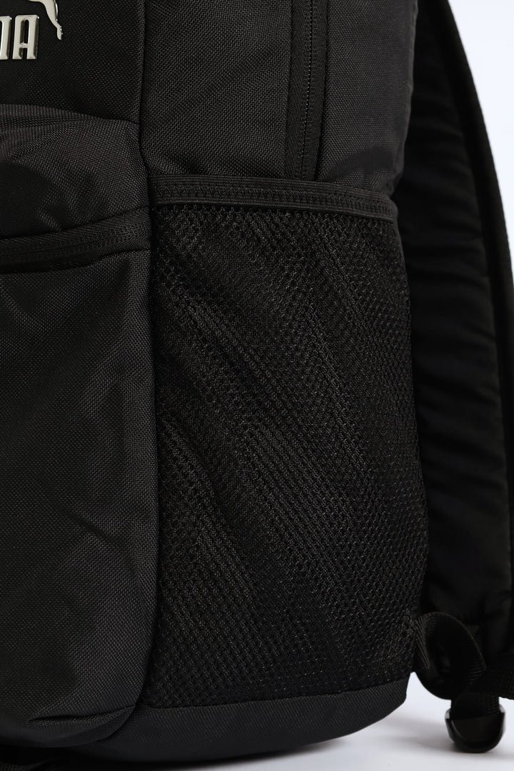 Metal 3D Logo And Cat Backpack - Black