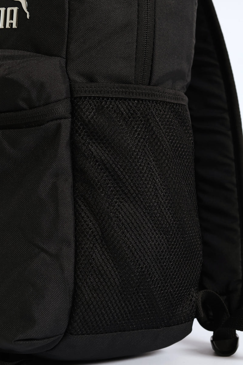 Metal 3D Logo And Cat Backpack - Black