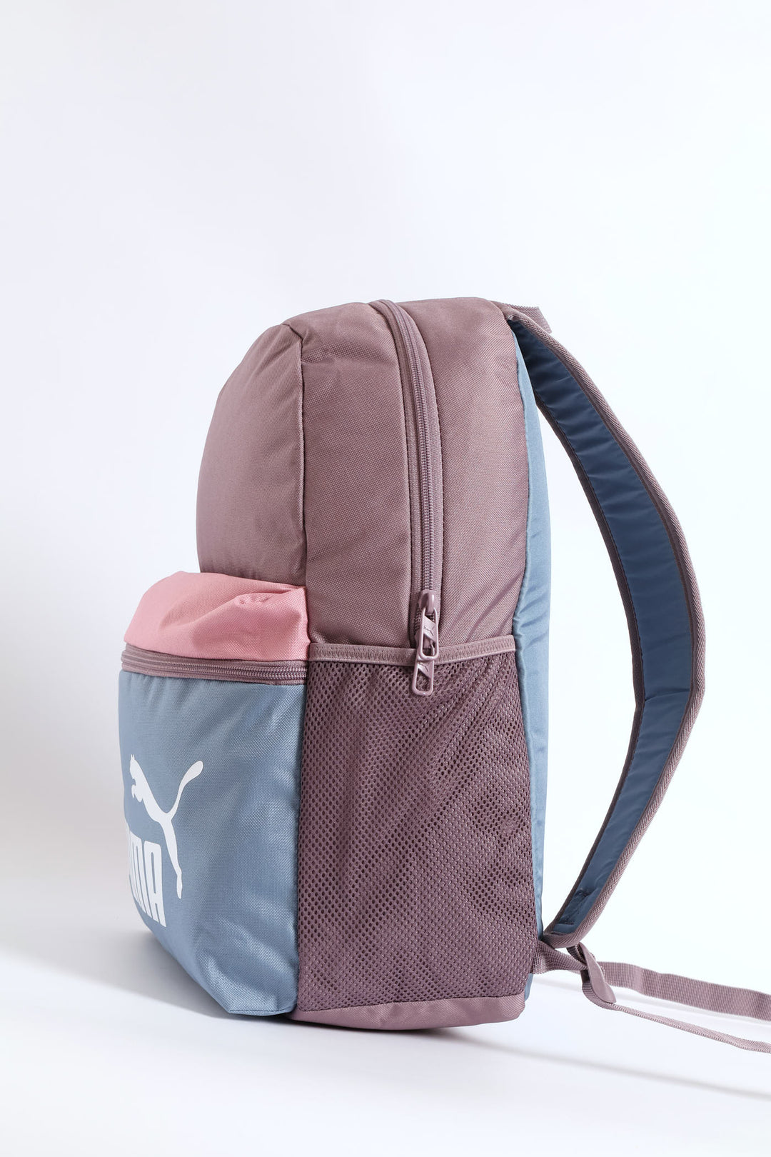 Phase Colour Block Backpack - Plum