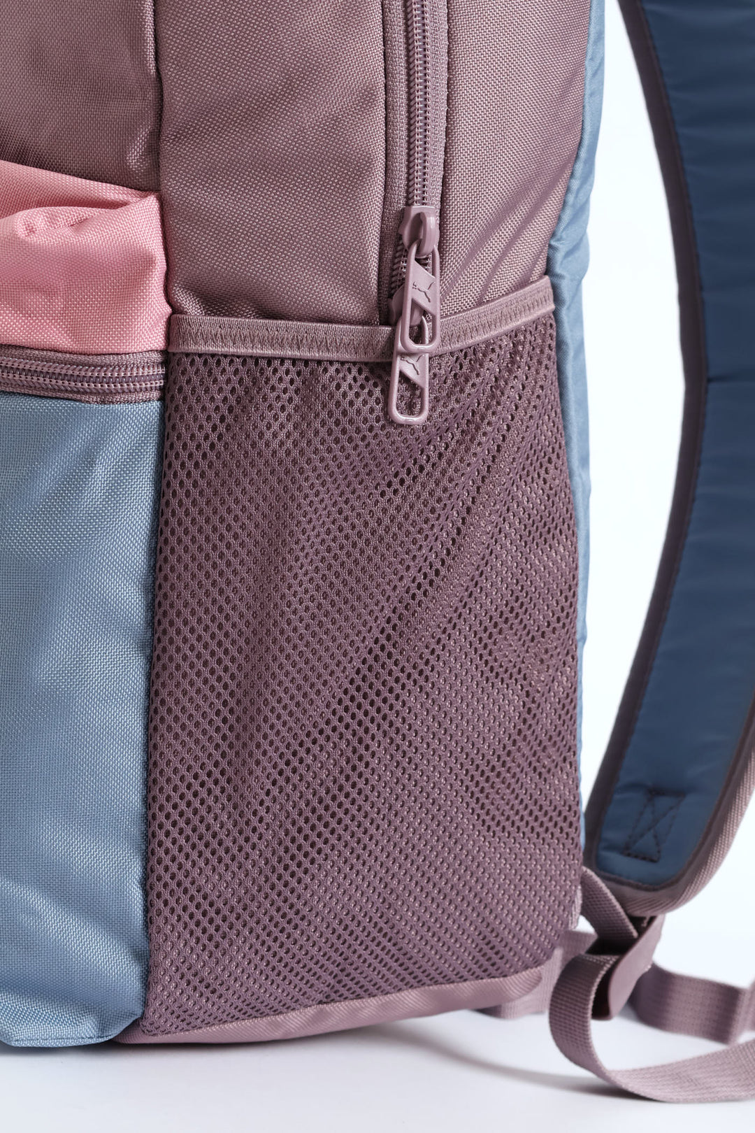 Phase Colour Block Backpack - Plum