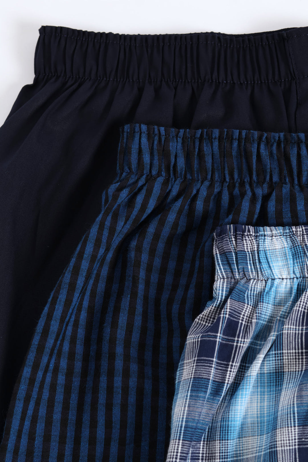 3 Pack Value Boxers - Blue