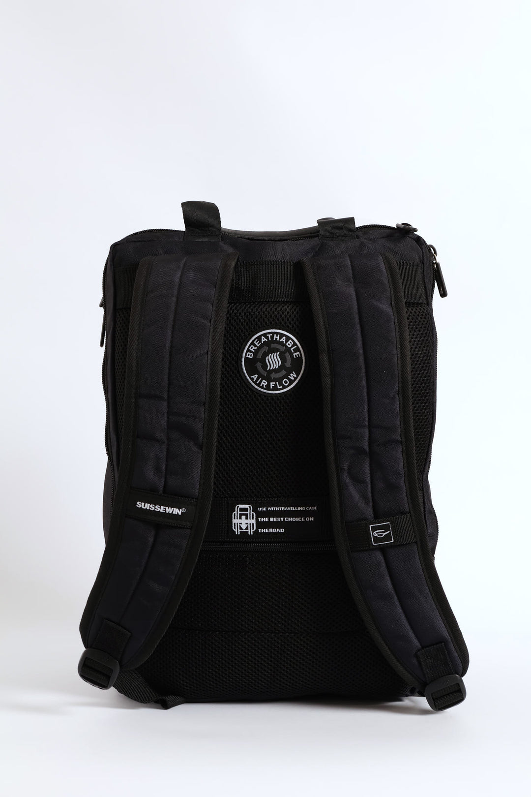 Webbed Backpack - Black