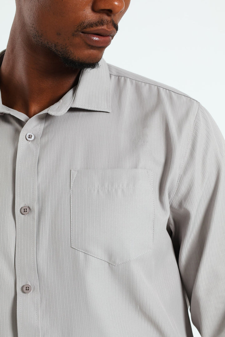 Summer Dobby Shirt - Grey