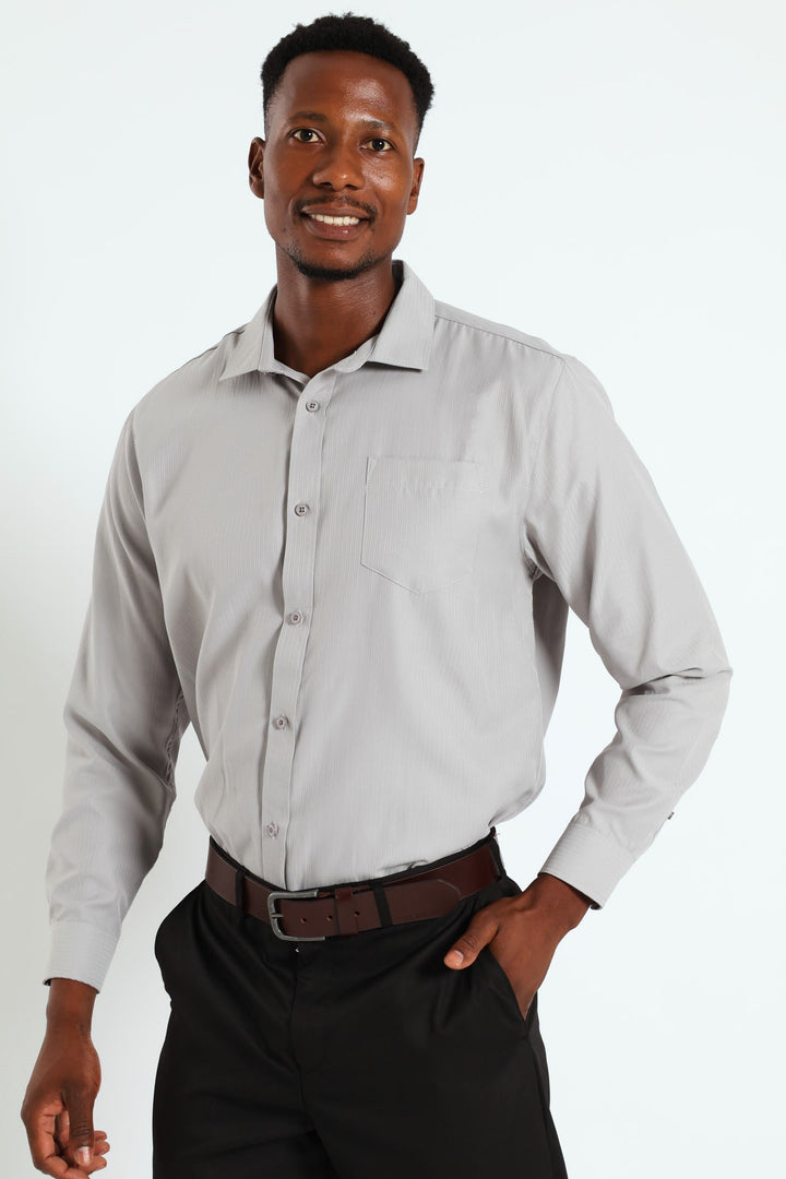 Summer Dobby Shirt - Grey