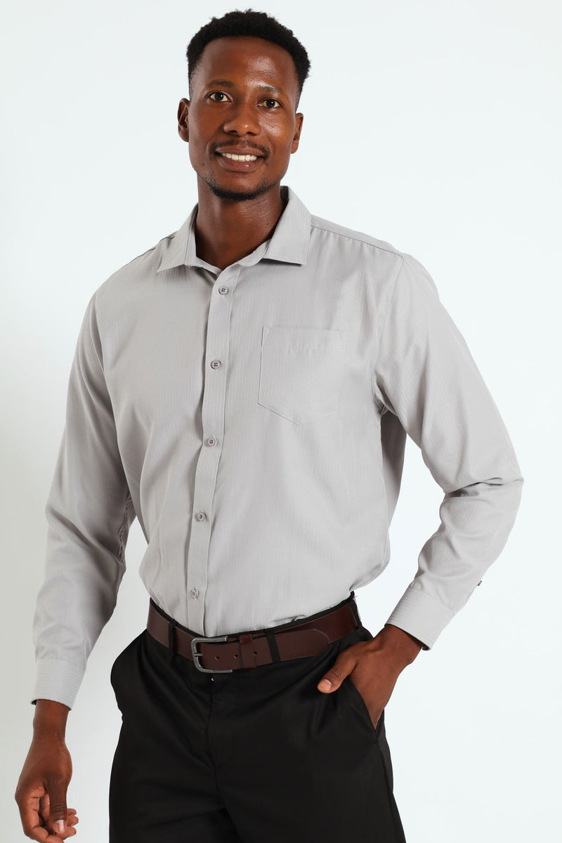 Summer Dobby Shirt - Grey